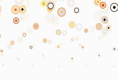 Küreli açık kırmızı vektör deseni. Bulanık yağmur damlaları olan soyut bir çizim. Güzel web siteleri için desen.