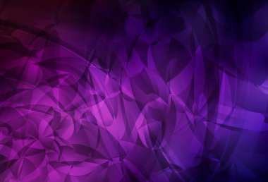 Rastgele şekilli koyu pembe vektör deseni. Renkli rastgele şekillerle modern soyut illüstrasyon. Duvar kağıtları için zarif tasarım.