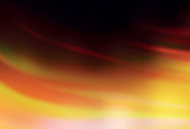 Koyu turuncu vektör soyut arkaplan. Gradyan ile modern soyut çizim. İş tasarımınız için yeni biçim.