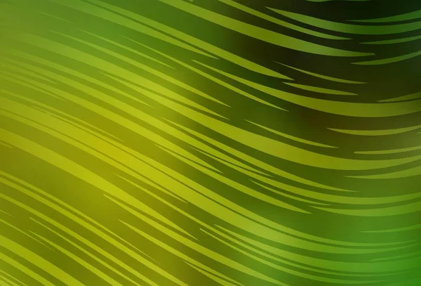 Hellgrüne Gelbe Vektor Bunte Abstrakte Textur Bunte Illustration Abstrakten Stil — Stockvektor