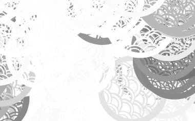 Açık Gri Vektör Glitter soyut çizimi ve bulanık yağmur damlaları. Renkli su damlaları olan modern soyut çizimler. Bir cep telefonu için duvar kağıdı.