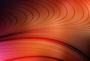 Kırmızı çizgili koyu kırmızı vektör deseni. Eğri şekilli yepyeni renkli bir tasvir. İşiniz için en iyi tasarım.