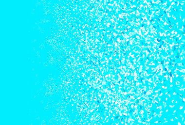 Açık mavi, yapraklı yeşil vektör çizimi. Zarif doğal desenli ve eğimli yapraklar. Web sitesi yöneticileri ve tasarımları için desen.