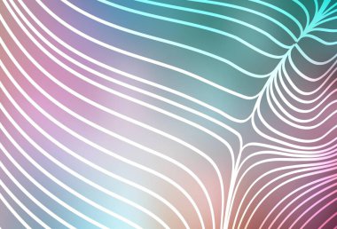 Açık yeşil, düz çizgileri olan kırmızı vektör düzeni. Bulanık arkaplanda gradyanı olan çizgiler. Reklamınız, posteriniz, afişiniz için en iyi tasarım.