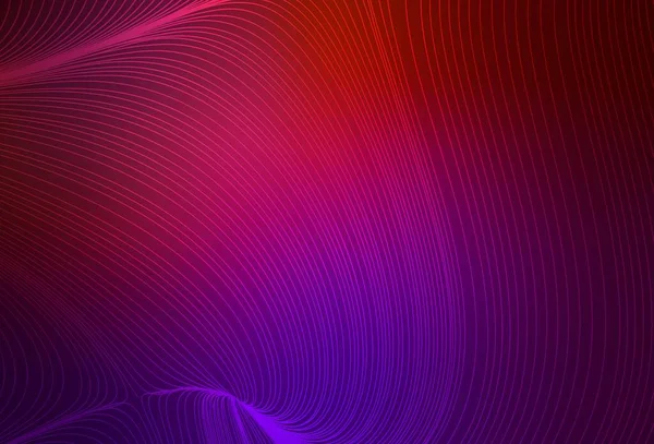 Rosa Oscuro Fondo Vectorial Amarillo Con Rayas Ilustración Abstracta Geométrica — Vector de stock