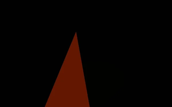 Sötétzöld Piros Vektor Háttér Háromszögek Gyönyörű Illusztráció Háromszögek Természetben Stílusban — Stock Vector