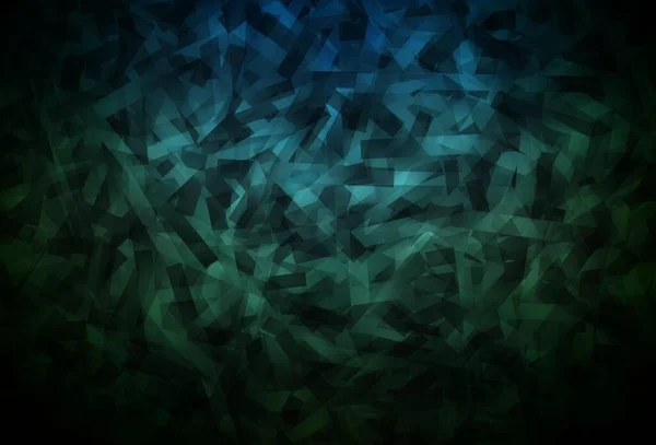 Tmavě Zelené Vektorové Pozadí Přímkami Čáry Rozmazaném Abstraktním Pozadí Přechodem — Stockový vektor