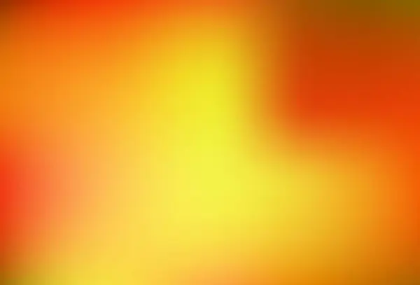 Modèle Abstrait Flou Vectoriel Orange Clair Illustration Colorée Avec Dégradé — Image vectorielle