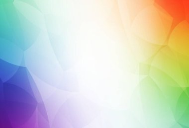 Üçgenli ışık çok renkli vektör arkaplanı. Üçgenli soyut gradyan çizimi. İşiniz için en iyi akıllı tasarım.