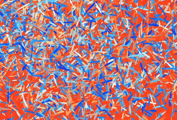 Açık mavi, tekrarlanan çubuklu sarı vektör şablonu. Keskin çizgili parlak renkli çizimler. Reklamlar, posterler, afişler için desen.