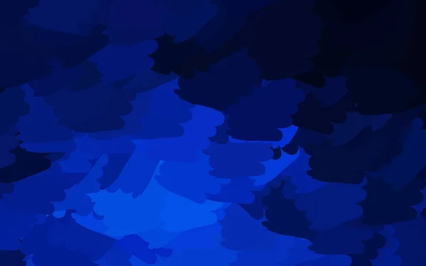 Темна Blue Векторна Текстура Абстрактними Формами Барвисті Хаотичні Форми Градієнтом — стоковий вектор