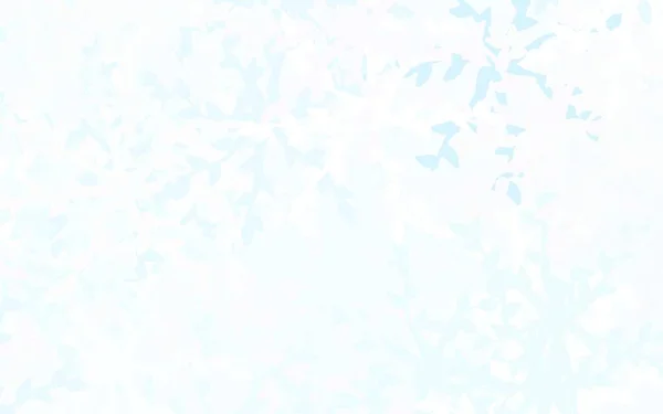 Светло Голубой Векторный Рисунок Случайными Формами Простая Красочная Иллюстрация Абстрактными — стоковый вектор