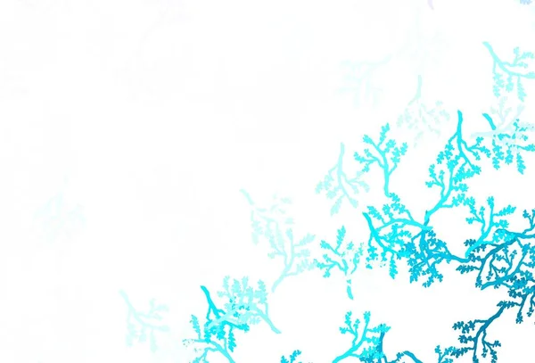 Modèle Élégant Vecteur Multicolore Clair Avec Sakura Illustration Créative Dans — Image vectorielle