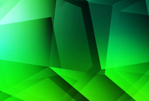 Modelo Vetor Verde Escuro Estilo Hexagonal Blur Fundo Com Hexágonos —  Vetores de Stock