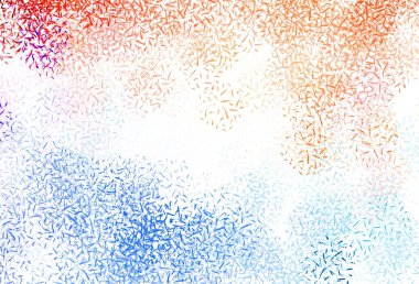 Açık mavi, düz çizgileri olan sarı vektör düzeni. Bulanık arkaplanda gradyanı olan çizgiler. Reklamınız, posteriniz, afişiniz için en iyi tasarım.