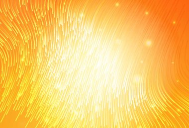 Açık sarı çizgili vektör deseni. Değişken çizgileri olan renkli geometrik örnek. Web siteniz için soyut tasarım.