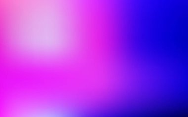 Açık pembe, mavi vektör gradyan bulanık çizim. Soyut bir şekilde parlak renkli bulanık bir illüstrasyon. Uygulamalarınız için modern tasarım.