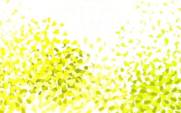 Fond Vectoriel Vert Clair Jaune Avec Des Formes Memphis Illustration — Image vectorielle