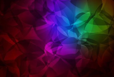 Koyu Çokrenkli vektör soyut çokgen şablonu. Origami stilinde gradyan ile yaratıcı geometrik illüstrasyon. Cep telefonunun arka planının şablonu.