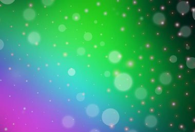 Açık Pembe, yeşil vektör arkaplan, tatil tarzında. Noel özellikleriyle basit bir gradyan çizimi. Üniversitenin tanıtımı için akıllı tasarım.