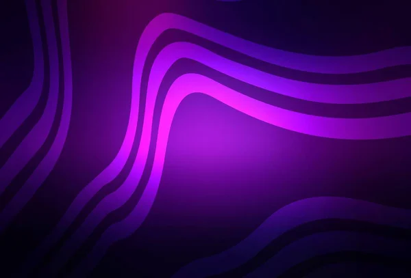Темно Фиолетовый Розовый Векторный Фон Мокрыми Линиями Совершенно Новая Красочная — стоковый вектор
