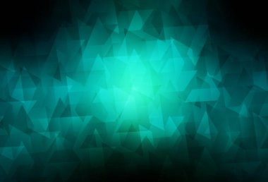 Koyu mavi, eşkenar dörtgenli yeşil vektör şablonu. Renkli dikdörtgenleri olan bir resim. İniş sayfası için modern şablon.