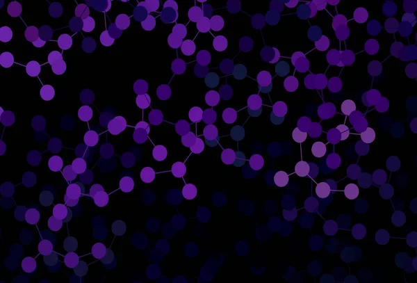 Dark Purple 개념의 질감이다 인공지능의 추상적 사이버 혁신의 묘사를 — 스톡 벡터