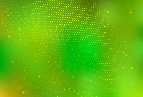 Lichtgroen Gele Vector Illustratie Met Een Set Van Stralende Kleurrijke — Stockvector