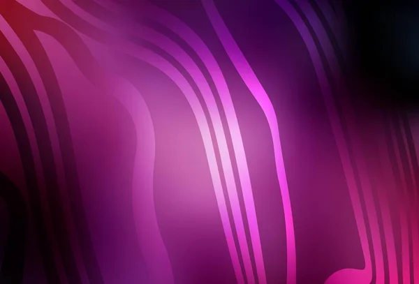 Dark Purple Plantilla Vectorial Rosa Con Líneas Dobladas Una Ilustración — Vector de stock