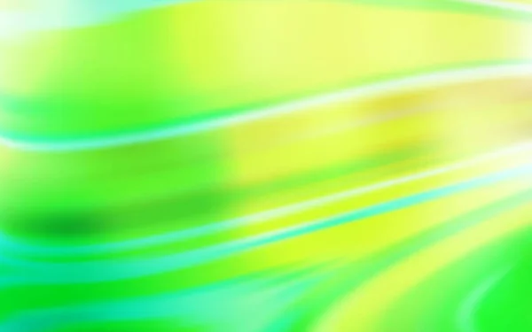 ライトグリーンベクトルの抽象的な背景がぼやけている グラデーションのエレガントな明るいイラスト あなたの仕事のためのスマートデザイン — ストックベクタ