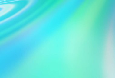 Açık yeşil vektör soyut bulanık arkaplan. Görüntü stili ve gradyanı olan yeni renkli çizimler. İş tasarımınız için yeni biçim.