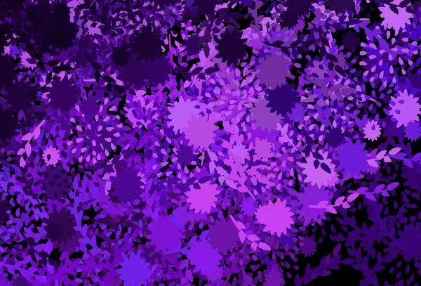 带有抽象形状的浅紫色矢量背景 用抽象风格的彩色渐变形状进行说明 为您的业务设计最好的智能设计 — 图库矢量图片