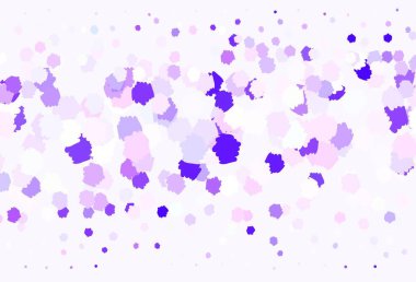 Soyut şekilli açık mor vektör arkaplanı. Soyut gradyan şekilli basit renkli çizimler. Kartvizitiniz için modern tasarım.