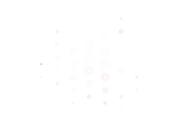 Açık Mor, diskli pembe vektör dokusu. Parlak renkli soyut çemberlerin olduğu bir resim. Duvar kağıtlarının dokusu için desen.