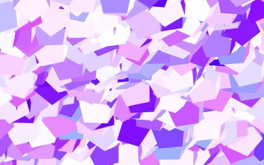 Altıgenli hafif Mor vektör arkaplanı. Altıgenli soyut bir tasarım. Web sitesi posterleri, afişler için tasarım.