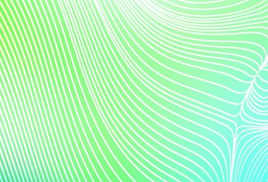 Renkli çizgileri olan açık yeşil vektör dokusu. Renkli çubuklarla, soyut çizimler. İş ilanınız için akıllı tasarım.