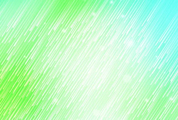 Hellgrüner Vektorhintergrund Mit Streifen Leuchtend Farbige Illustration Mit Scharfen Streifen — Stockvektor