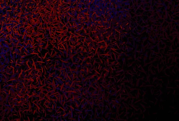 Azul Oscuro Textura Vectorial Roja Con Líneas Colores Ilustración Colores — Vector de stock