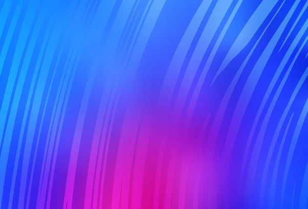 Светло Розовый Голубой Вектор Размыл Яркий Рисунок Современная Абстрактная Иллюстрация — стоковый вектор