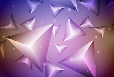 Koyu mavi, kırmızı vektör arkaplan, çizgiler, üçgenler. Soyut üçgenli dekoratif tasarım. Duvar kağıtları için zarif tasarım.