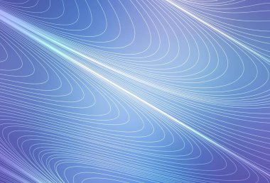 Açık Pembe, düz çizgileri olan mavi vektör düzeni. Çizgilerle modern geometrik soyut çizim. Güzel geçmişiniz için şablon.