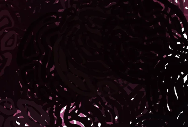 Темно Розовая Векторная Компоновка Мокрыми Линиями Красочный Геометрический Образец Градиентными — стоковый вектор