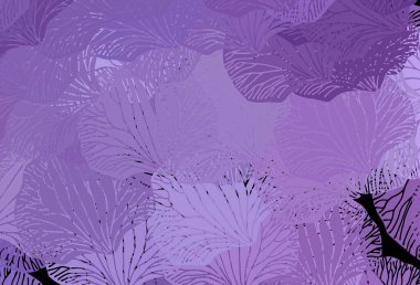 Rastgele şekilli açık mor vektör deseni. Modern tarzda değişen renkli kaotik formlar. İşiniz için en iyi akıllı tasarım.