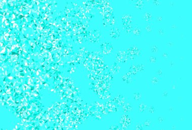 Açık yeşil vektör, yapraklı karalama dokusu. Yapraklı modern geometrik soyut çizim. Web ve broşürler için elle boyanmış tasarım.