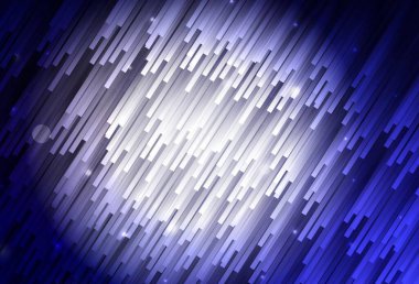 Keskin çizgileri olan koyu mor vektör deseni. Soyut şablon üzerinde çizgileri olan renkli, parlak bir illüstrasyon. Reklamınız, posteriniz, afişiniz için en iyi tasarım.