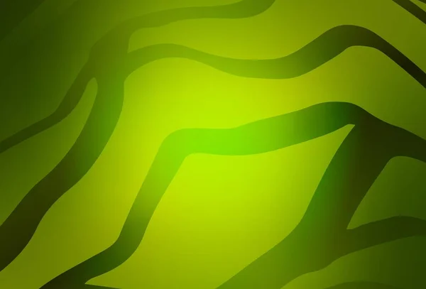 Verde Claro Vetor Amarelo Borrado Brilho Textura Abstrata Ilustração Abstrata — Vetor de Stock