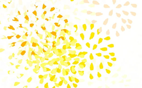 Светло Зеленый Желтый Векторный Узор Случайными Формами Иллюстрация Красочными Градиентными — стоковый вектор