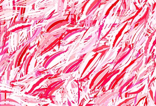 Texture Vectorielle Rouge Clair Aux Formes Abstraites Illustration Abstraite Moderne — Image vectorielle