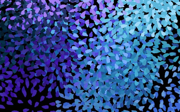 Rose Foncé Motif Vectoriel Bleu Avec Des Formes Aléatoires Illustration — Image vectorielle