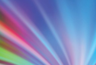 Açık mavi, kırmızı vektör parlak soyut düzeni. Gradyan ile zarif parlak bir çizim. Web siteniz için bulanık tasarım.